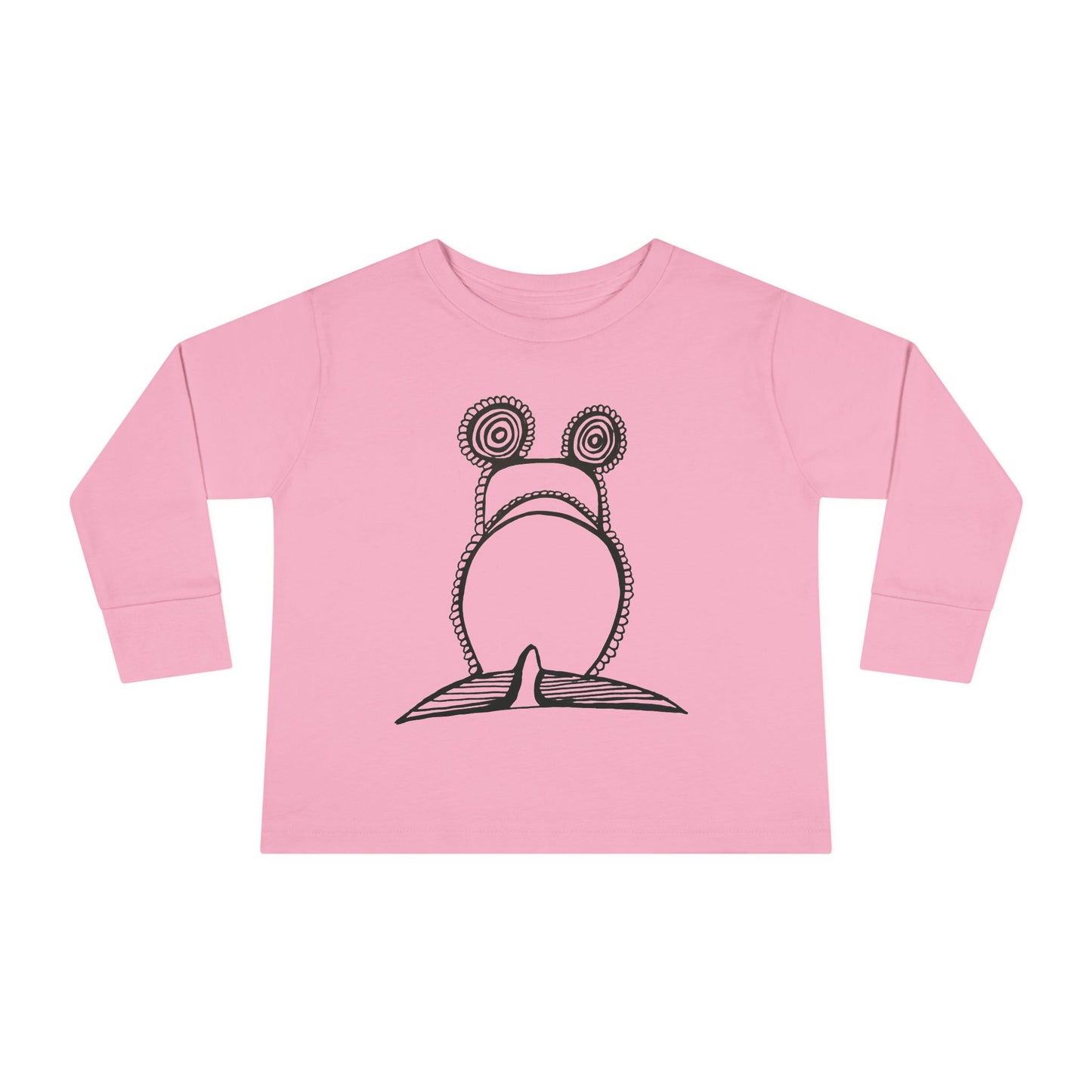 YouMeeWee Frog Frequencies Long Sleeve Tee