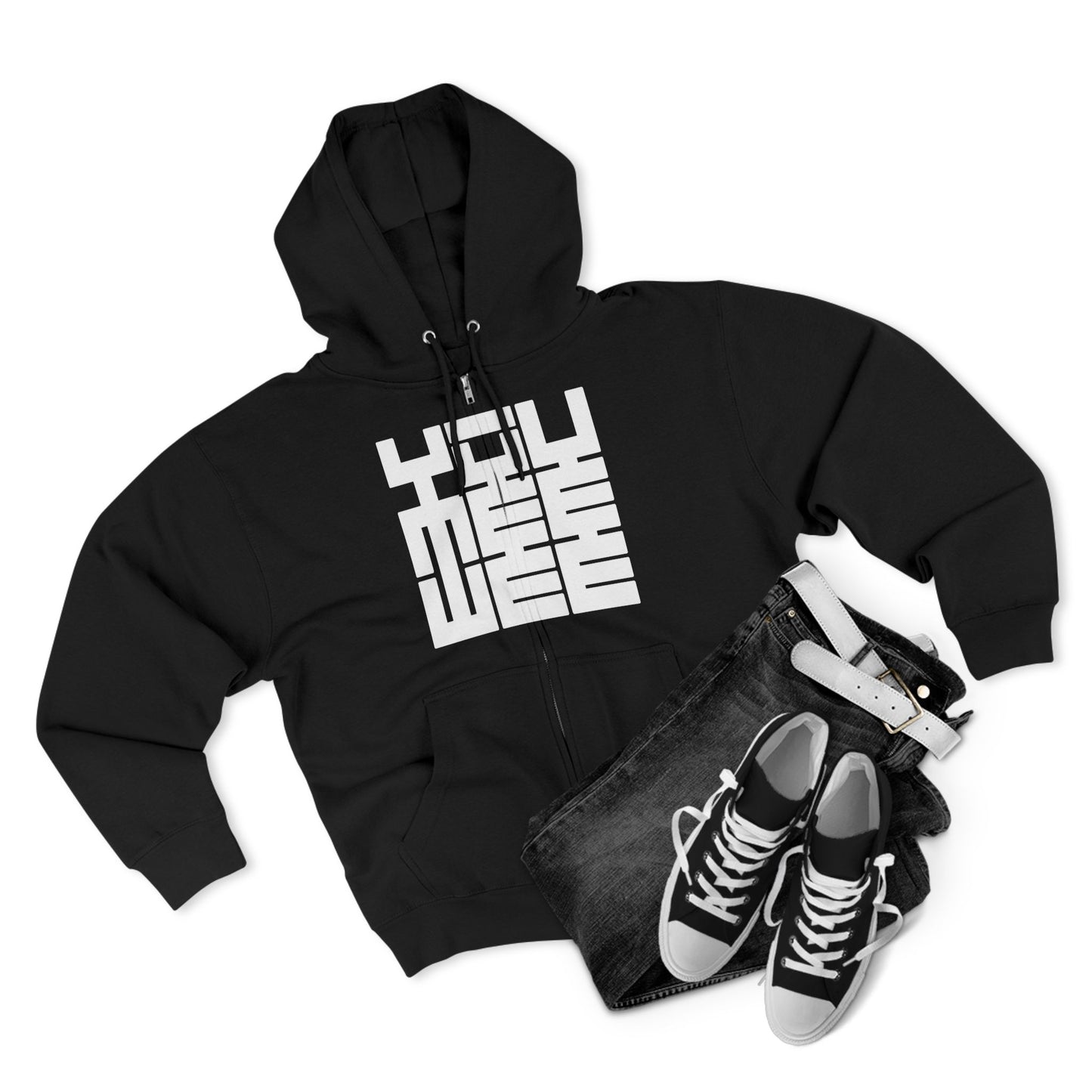 YouMeeWee Zip Hoodie — A Symbol of Unity in Motion