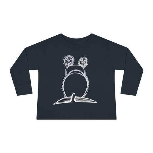 YouMeeWee Frog Frequencies Long Sleeve Tee